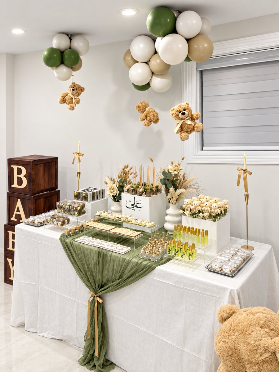 Setup chocolats Baby Ali beige