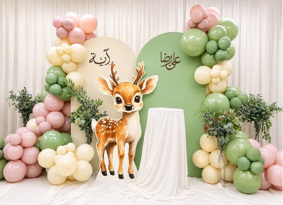 Diamond package — décor faon, deux arches