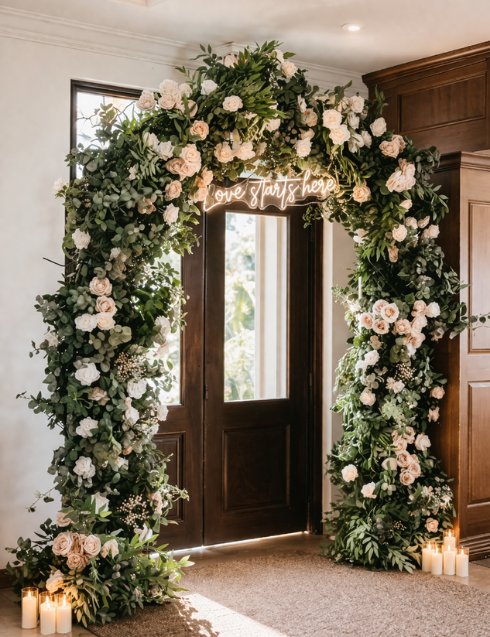 Setup — Arche florale complète