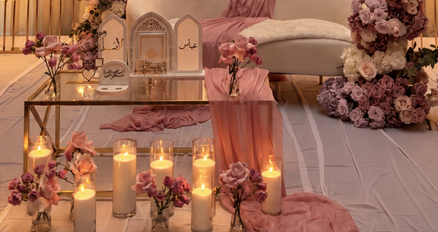 Setup — Table basse dorée